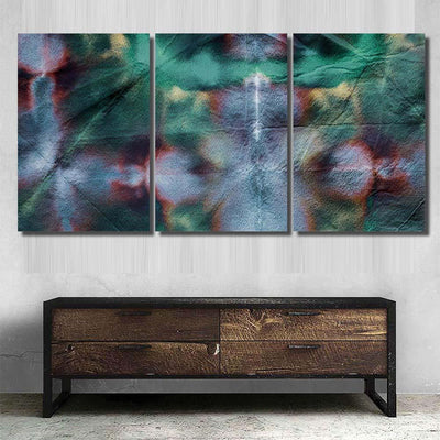 Neon Extraterrestrial Tie Dye Coral Space Galaxy Sky and Space Multi Piece Panel Canvas Home Decor Housewarming Gift Ideas Poster Canvas Gallery Prints