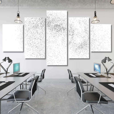 Grainy Abstract Texture On White Background 1 Galaxy Sky and Space Multi Piece Panel Canvas Home Decor Housewarming Gift Ideas Poster Canvas Gallery Prints