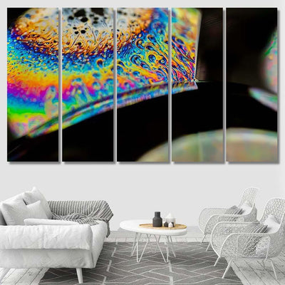 Psychedelic Abstract Planet Soap Bubble Light 30 Galaxy Sky and Space Multi Piece Panel Canvas Home Decor Housewarming Gift Ideas Poster Canvas Gallery Prints
