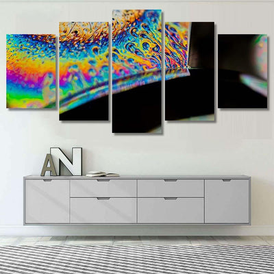Psychedelic Abstract Planet Soap Bubble Light 30 Galaxy Sky and Space Multi Piece Panel Canvas Home Decor Housewarming Gift Ideas Poster Canvas Gallery Prints