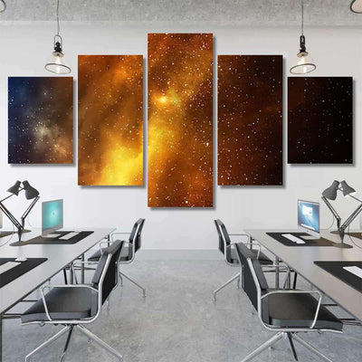 Night Sky Stars Nebul A1  1 Galaxy Sky and Space Multi Piece Panel Canvas Home Decor Housewarming Gift Ideas Poster Canvas Gallery Prints