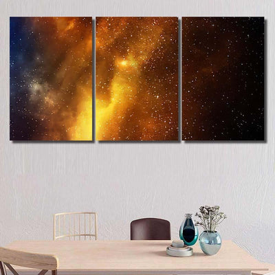 Night Sky Stars Nebul A1  1 Galaxy Sky and Space Multi Piece Panel Canvas Home Decor Housewarming Gift Ideas Poster Canvas Gallery Prints