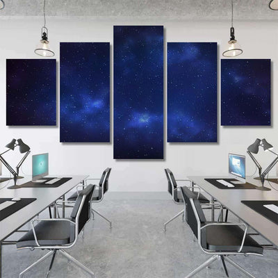 Milky Way Galaxy Stars Space Background 1 Galaxy Sky and Space Multi Piece Panel Canvas Home Decor Housewarming Gift Ideas Poster Canvas Gallery Prints