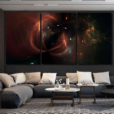 Lanets Galaxy Science Fiction Wallpaper Astronomy Galaxy Sky and Space Multi Piece Panel Canvas Home Decor Housewarming Gift Ideas Poster Canvas Gallery Prints