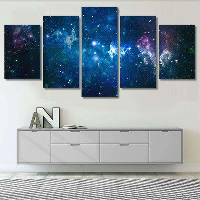 High Definition Star Field Background Starry 2 1 Galaxy Sky and Space Multi Piece Panel Canvas Home Decor Housewarming Gift Ideas Poster Canvas Gallery Prints
