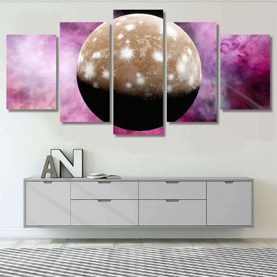 Space Background Fantasy 3D Render Galaxy Sky and Space Multi Piece Panel Canvas Home Decor Housewarming Gift Ideas Poster Canvas Gallery Prints