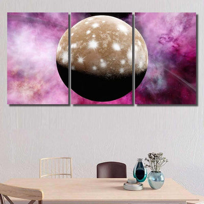 Space Background Fantasy 3D Render Galaxy Sky and Space Multi Piece Panel Canvas Home Decor Housewarming Gift Ideas Poster Canvas Gallery Prints