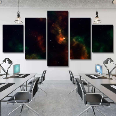 Space Background Fantastic Outer View Realistic 6 1 Galaxy Sky and Space Multi Piece Panel Canvas Home Decor Housewarming Gift Ideas Poster Canvas Gallery Prints