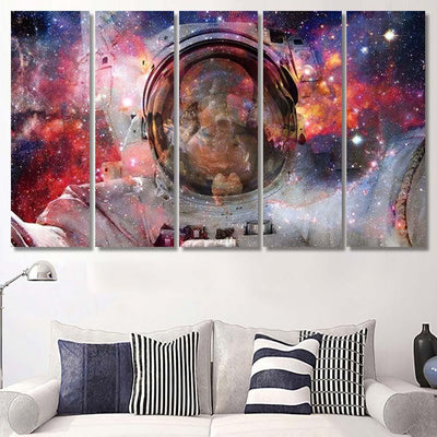 Spiral Galaxy Space Elements This Image Galaxy Sky and Space Multi Piece Panel Canvas Home Decor Housewarming Gift Ideas Poster Canvas Gallery Prints