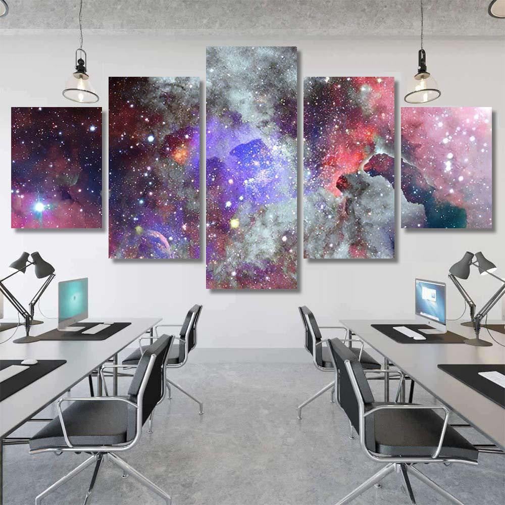 Nebula Galaxy Space Elements This Image 1 1 Galaxy Sky and Space Multi Piece Panel Canvas Home Decor Housewarming Gift Ideas Poster Canvas Gallery Prints