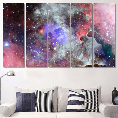 Nebula Galaxy Space Elements This Image 1 1 Galaxy Sky and Space Multi Piece Panel Canvas Home Decor Housewarming Gift Ideas Poster Canvas Gallery Prints