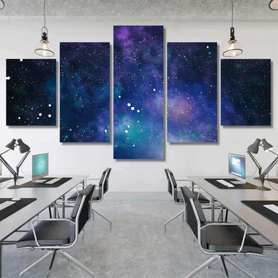 High Definition Star Field Background Starry 4 1 Galaxy Sky and Space Multi Piece Panel Canvas Home Decor Housewarming Gift Ideas Poster Canvas Gallery Prints