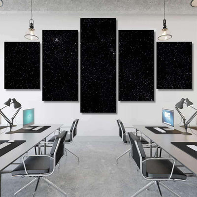 Stars Galaxy Space Sky Starry Night Galaxy Sky and Space Multi Piece Panel Canvas Home Decor Housewarming Gift Ideas Poster Canvas Gallery Prints