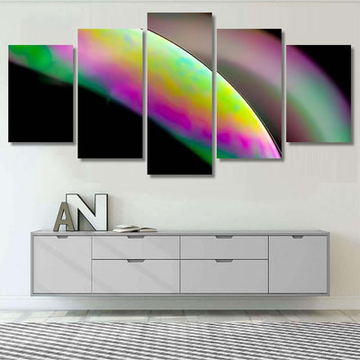 Psychedelic Abstract Planet Soap Bubble Light 11 Galaxy Sky and Space Multi Piece Panel Canvas Home Decor Housewarming Gift Ideas Poster Canvas Gallery Prints