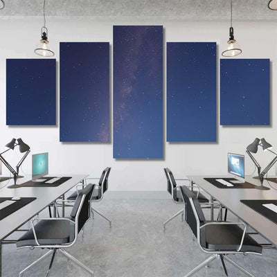Milky Way Galaxy Stars Space Dust 13 1 Galaxy Sky and Space Multi Piece Panel Canvas Home Decor Housewarming Gift Ideas Poster Canvas Gallery Prints