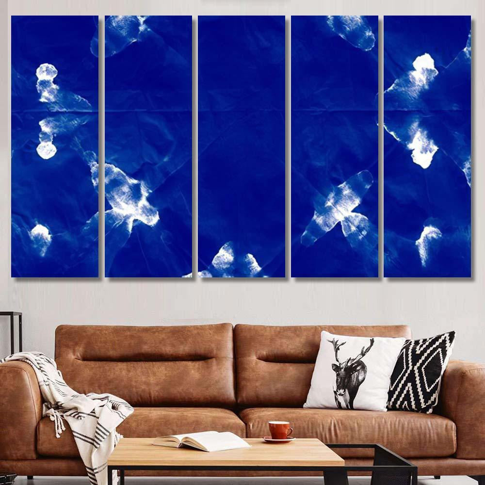 Modern Boho Wallpaper Tile Grunge Brushed Galaxy Sky and Space Multi Piece Panel Canvas Home Decor Housewarming Gift Ideas Poster Canvas Gallery Prints