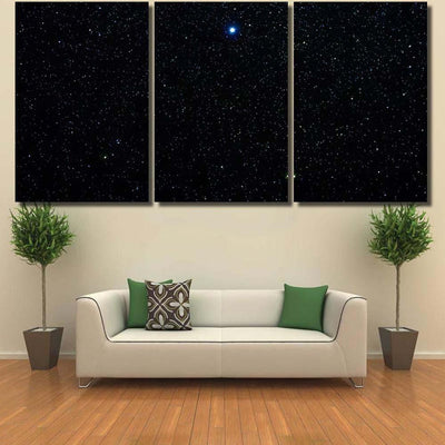 Stars Galaxy Outer Space Sky Night 3 1 Galaxy Sky and Space Multi Piece Panel Canvas Home Decor Housewarming Gift Ideas Poster Canvas Gallery Prints