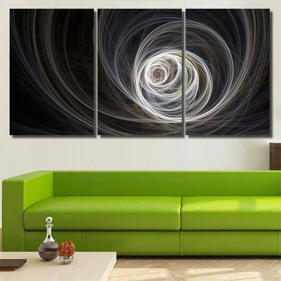 Spiral Circles 3D Digital Generated This Galaxy Sky and Space Multi Piece Panel Canvas Home Decor Housewarming Gift Ideas Poster Canvas Gallery Prints