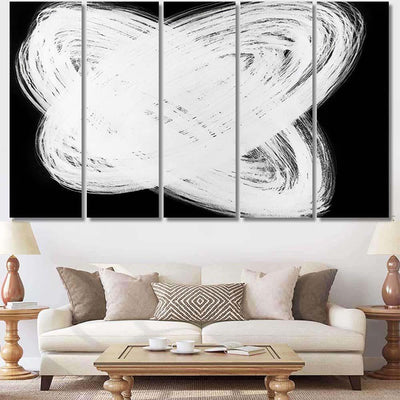 Harmony Energy Meeting Two Galaxies Abstract 1 Galaxy Sky and Space Multi Piece Panel Canvas Home Decor Housewarming Gift Ideas Poster Canvas Gallery Prints