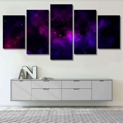 Space Background Fantastic Outer View Realistic 3 1 Galaxy Sky and Space Multi Piece Panel Canvas Home Decor Housewarming Gift Ideas Poster Canvas Gallery Prints