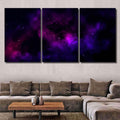 Space Background Fantastic Outer View Realistic 3 1 Galaxy Sky and Space Multi Piece Panel Canvas Home Decor Housewarming Gift Ideas Poster Canvas Gallery Prints