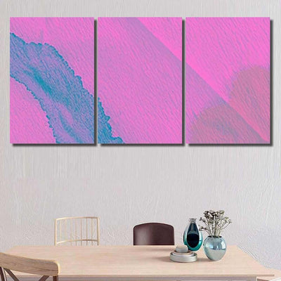 Ink Tie Dye Batik Pink Surreal Galaxy Sky and Space Multi Piece Panel Canvas Home Decor Housewarming Gift Ideas Poster Canvas Gallery Prints