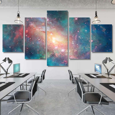 Starfield Stardust Nebula Space Galaxy Creative 1  1 Galaxy Sky and Space Multi Piece Panel Canvas Home Decor Housewarming Gift Ideas Poster Canvas Gallery Prints