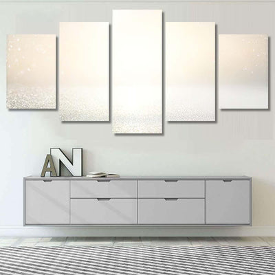 Glitter Vintage Lights Background Silver Light 3 1 Galaxy Sky and Space Multi Piece Panel Canvas Home Decor Housewarming Gift Ideas Poster Canvas Gallery Prints