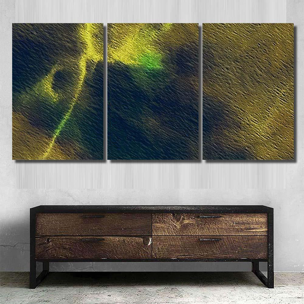 Neon Art Vintage Drawn Texture Cosmic Galaxy Sky and Space Multi Piece Panel Canvas Home Decor Housewarming Gift Ideas Poster Canvas Gallery Prints