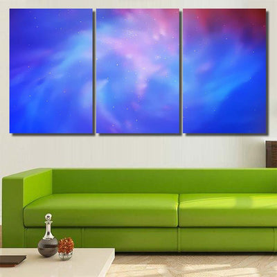 Light Blue Red Vector Background Galaxy Galaxy Sky and Space Multi Piece Panel Canvas Home Decor Housewarming Gift Ideas Poster Canvas Gallery Prints