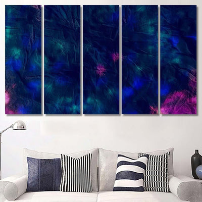 Glow Dirty Art Texture Galaxy Watercolour Galaxy Sky and Space Multi Piece Panel Canvas Home Decor Housewarming Gift Ideas Poster Canvas Gallery Prints