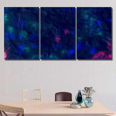 Glow Dirty Art Texture Galaxy Watercolour Galaxy Sky and Space Multi Piece Panel Canvas Home Decor Housewarming Gift Ideas Poster Canvas Gallery Prints