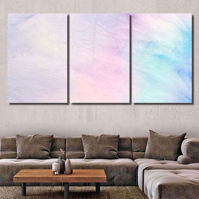 Striped Pattern Aquarelle Illustration Colorful Galaxy Galaxy Sky and Space Multi Piece Panel Canvas Home Decor Housewarming Gift Ideas Poster Canvas Gallery Prints