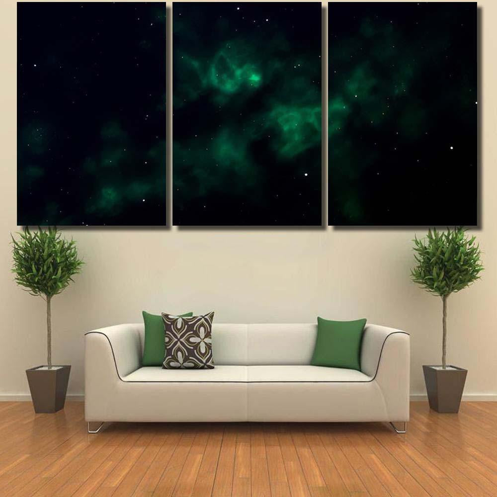 Space Background Fantastic Outer View Realistic 2 1 Galaxy Sky and Space Multi Piece Panel Canvas Home Decor Housewarming Gift Ideas Poster Canvas Gallery Prints