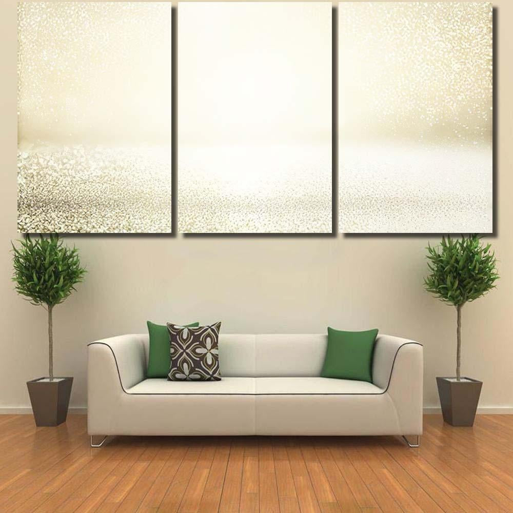 Glitter Vintage Lights Background Silver Light 1 1 Galaxy Sky and Space Multi Piece Panel Canvas Home Decor Housewarming Gift Ideas Poster Canvas Gallery Prints