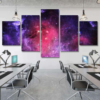 Starfield Elements This Image Furnished By 1  1 Galaxy Sky and Space Multi Piece Panel Canvas Home Decor Housewarming Gift Ideas Poster Canvas Gallery Prints
