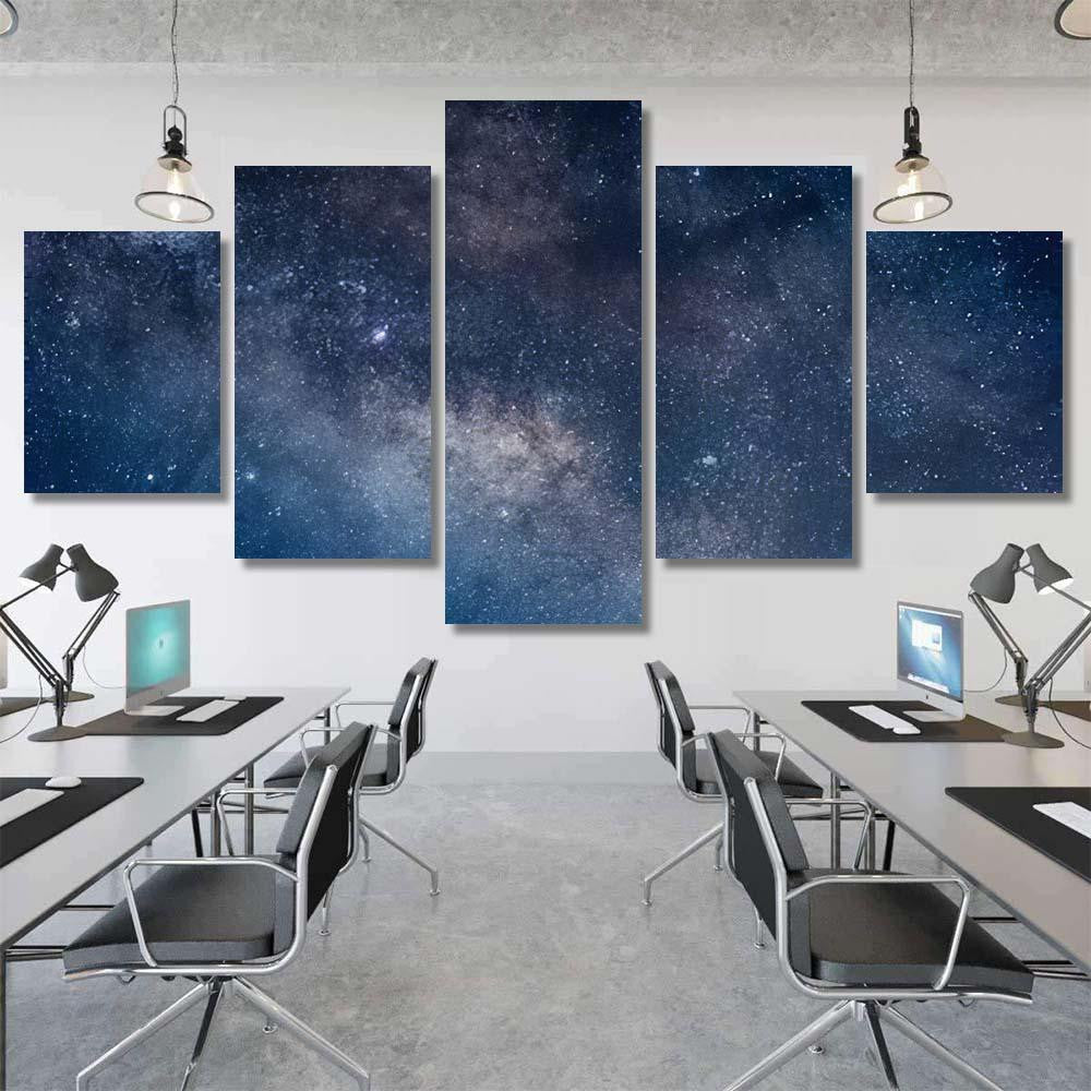 Milky Way Galaxy 30 Galaxy Sky and Space Multi Piece Panel Canvas Home Decor Housewarming Gift Ideas Poster Canvas Gallery Prints