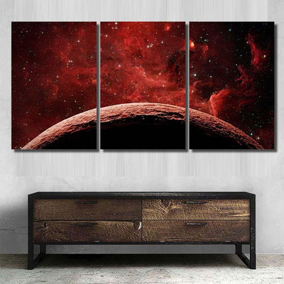 Red Planet Galaxy Elements This Image Galaxy Sky and Space Multi Piece Panel Canvas Home Decor Housewarming Gift Ideas Poster Canvas Gallery Prints