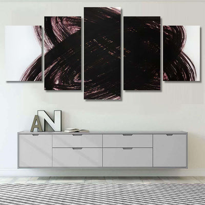 Harmony Energy Meeting Two Galaxies Abstract Galaxy Sky and Space Multi Piece Panel Canvas Home Decor Housewarming Gift Ideas Poster Canvas Gallery Prints