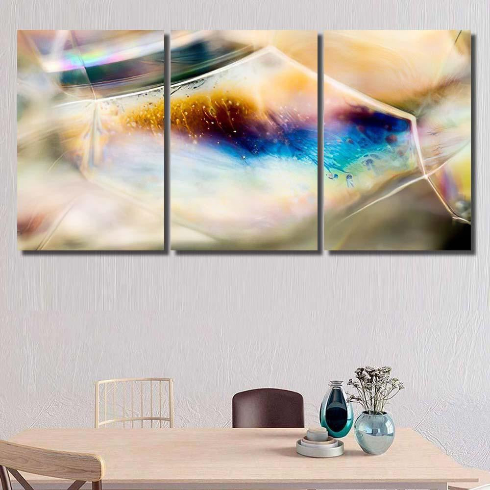 Psychedelic Abstract Planet Soap Bubble Light 37 Galaxy Sky and Space Multi Piece Panel Canvas Home Decor Housewarming Gift Ideas Poster Canvas Gallery Prints
