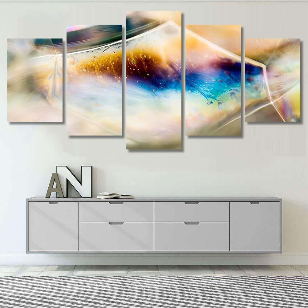 Psychedelic Abstract Planet Soap Bubble Light 37 Galaxy Sky and Space Multi Piece Panel Canvas Home Decor Housewarming Gift Ideas Poster Canvas Gallery Prints
