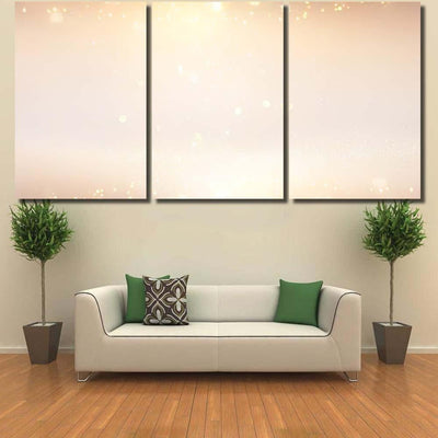 Glitter Vintage Lights Background Silver Gold 1 1 Galaxy Sky and Space Multi Piece Panel Canvas Home Decor Housewarming Gift Ideas Poster Canvas Gallery Prints
