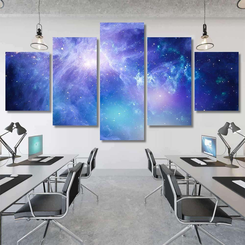 Nebula Galaxies Space Elements This Image 1 1 Galaxy Sky and Space Multi Piece Panel Canvas Home Decor Housewarming Gift Ideas Poster Canvas Gallery Prints