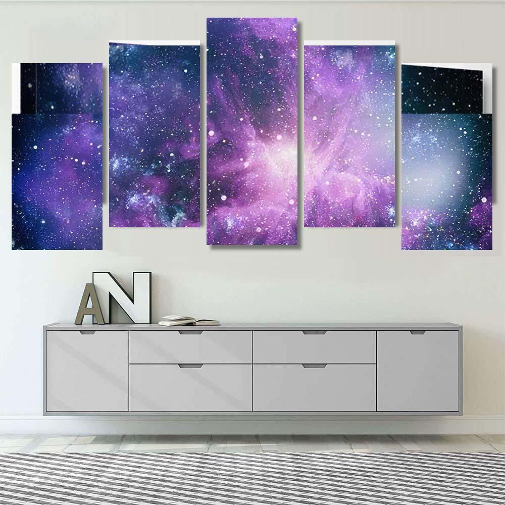 Nebula Galaxies Space Elements This Image 2 1 Galaxy Sky and Space Multi Piece Panel Canvas Home Decor Housewarming Gift Ideas Poster Canvas Gallery Prints