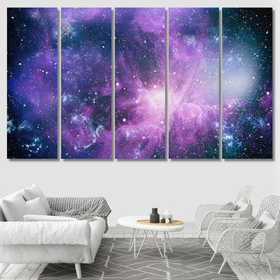 Nebula Galaxies Space Elements This Image 2 1 Galaxy Sky and Space Multi Piece Panel Canvas Home Decor Housewarming Gift Ideas Poster Canvas Gallery Prints