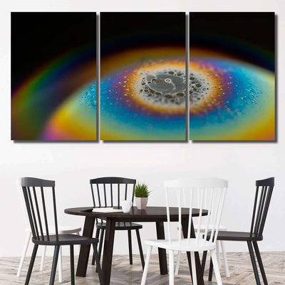Psychedelic Abstract Planet Soap Bubble Light 17 Galaxy Sky and Space Multi Piece Panel Canvas Home Decor Housewarming Gift Ideas Poster Canvas Gallery Prints