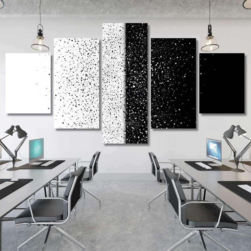 Stars Dust Scattered Glitter Galaxy Snow Galaxy Sky and Space Multi Piece Panel Canvas Home Decor Housewarming Gift Ideas Poster Canvas Gallery Prints