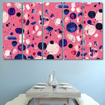 Hand Abstract Watercolor Galaxy Planets 8 Galaxy Sky and Space Multi Piece Panel Canvas Home Decor Housewarming Gift Ideas Poster Canvas Gallery Prints