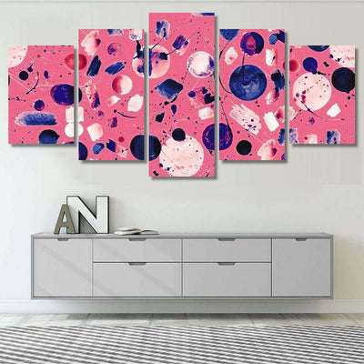 Hand Abstract Watercolor Galaxy Planets 8 Galaxy Sky and Space Multi Piece Panel Canvas Home Decor Housewarming Gift Ideas Poster Canvas Gallery Prints