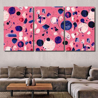 Hand Abstract Watercolor Galaxy Planets 8 Galaxy Sky and Space Multi Piece Panel Canvas Home Decor Housewarming Gift Ideas Poster Canvas Gallery Prints